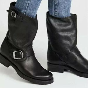Frye Veronica Short Boots (Black)